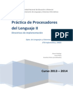DirectricesImplementacion PL 2 2013-2014