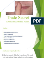 Trade Secret: Abdukadir Abdullahi Addan