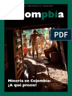 Mineria en colombia a que precio