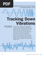 Tracking Down Vibrations: Modal and Operating Deflection Shape Analysis As Damage-Analysis Tools