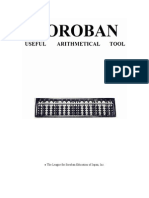 Manual Soroban Abacus