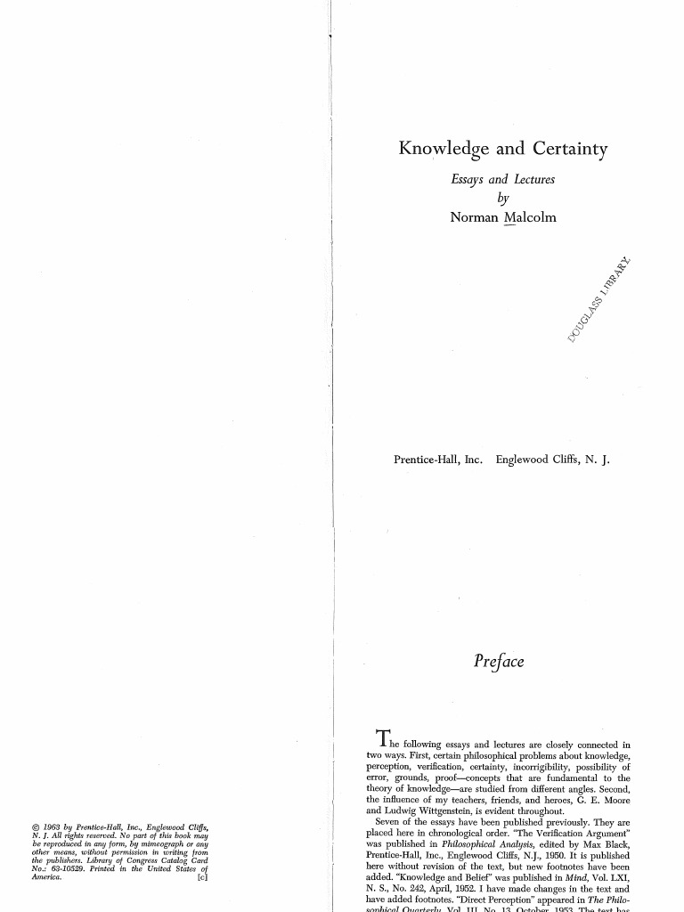 Question of certainty example picture