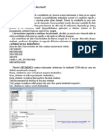 Lucrare Practica Acces - Baza de Date Universitatea de Stat. (Conspecte - MD)