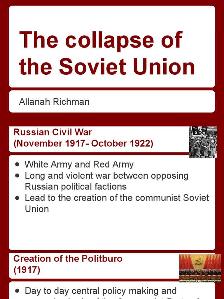 Collapse of The Soviet Union | PDF | Soviet Union | World Politics