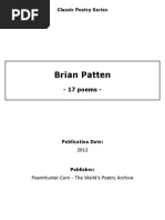 Poems by Brian Patten