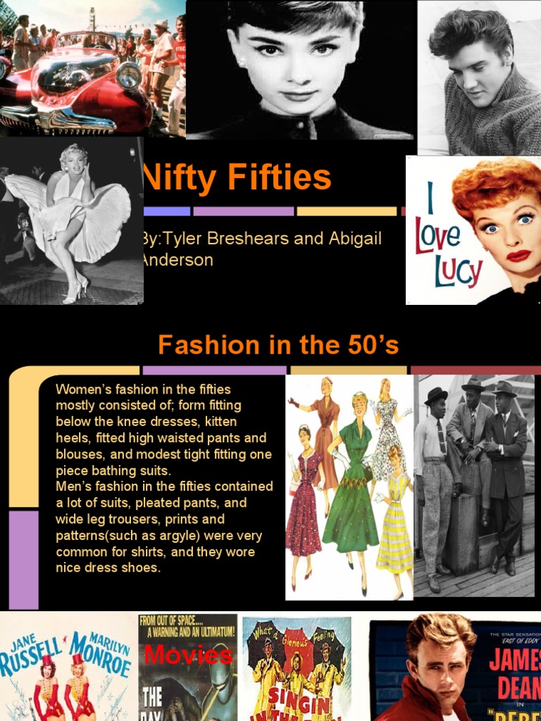 1950s Culture: Fashion, Music, and Events | PDF | African American ...