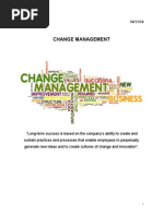 Change Management - How to Build Long-term Sucess