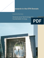 Energy Research in the ETH Domain