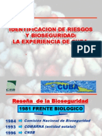 Identificacion de Riesgos (Experiencia Cubana)