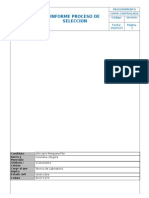 Informe Psicotecnico