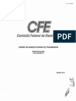 1 Diseño de Subestaciones de Transmision - CFE DCDSET01