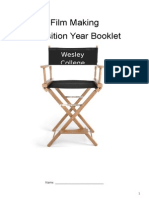 Film Making Transition Year Booklet: Wesley College
