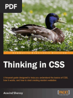 Thinking in CSS (Ebook) PDF