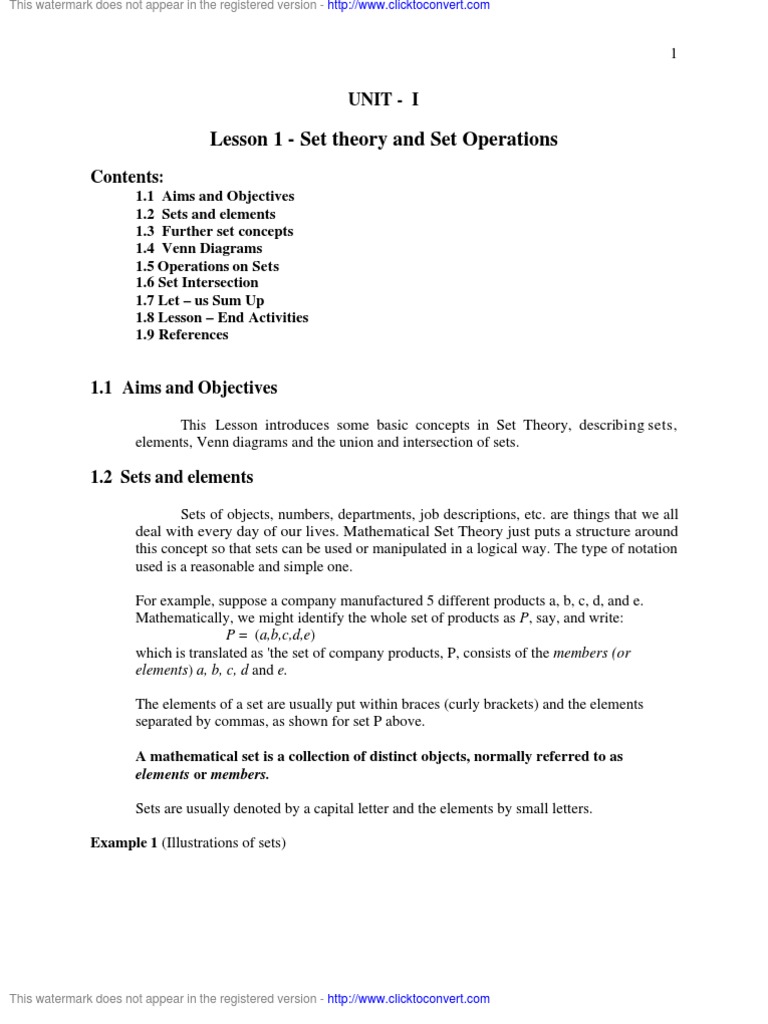 worksheet Intersection And Union Of Sets Worksheets workbooks intersection and union of sets worksheets free bbm maths notes bhartiyar university matrix mathematics worksheets