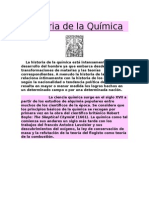 Historia de La Química