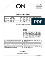 Denon Avr-1908 788 Service