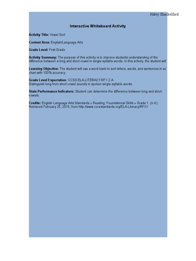 Interactive Whiteboard Game | PDF | Career & Growth | Language Arts ...