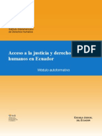 Acceso a La Justicia ECUADOR