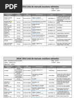 Manuais Escolares Sec - 2014-2015