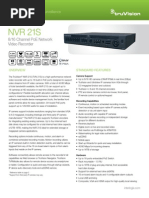 Truvision NVR 21 Poe