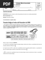 Lista de Exercicios 7 Anoai 1