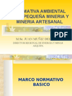 Normativa Ambiental Mineria Artesanal