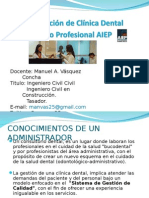 Administracion Clinica Dental Odontologia 2015