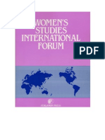 Women's Studies International Forum 46 (2014)