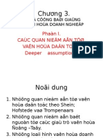 Chương 3.: Phaàn I. Caùc Quan Nieäm Aån Töø Vaên Hoùa Daân Toäc. Deeper Assumptions