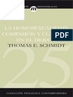 25 Homosexualidad - Thomas E. Schmidt