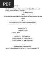 Download Real Estate Project by hariom SN26264855 doc pdf