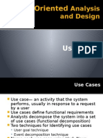 Object-Oriented: Analysis and Design