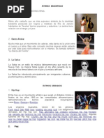 Ritmo Urbano y Moderno