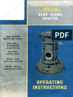 Alladin Blue Flame Owners Manual