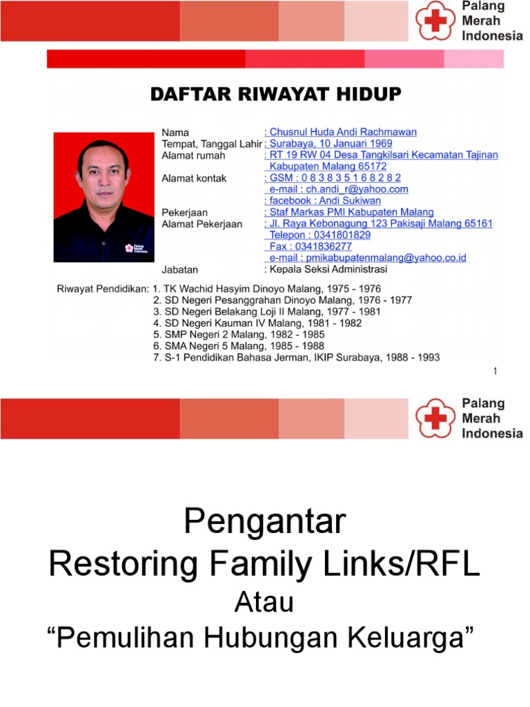 Pelayanan Pemulihan Hubungan Keluarga | PDF