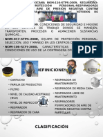 Norma Oficial Mexicana Nom-116-Stps-2009, Seguridad-Equipo de Protección