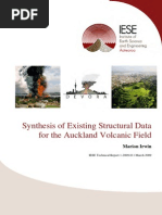 Irwin - Synthesis of Existing Structural Data For The Auckland Volcanic Field