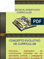 Evolucion Del Concepto de Curriculum