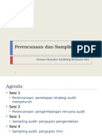 Perencanaan Dan Sampling Audit