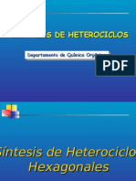 Síntesis de heterociclos nitrogenados