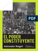 Antonio Negri - El Poder Constituyente