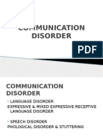 Communication Disorder