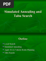 Simulated Annealing and Tabu Search