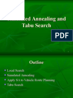 Simulated Annealing and Tabu Search