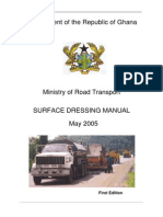 Surface Dressing Manual - May 2005