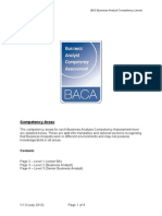 BACA Scheme Competencies
