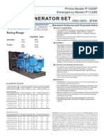 Diesel Generator Set Specifications and Features