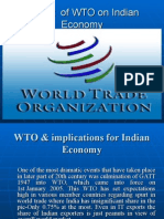 32962535 3 WTO Amp Implications for Indian Economy Ppt