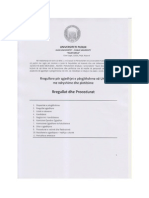 Rregullat Dhe Procedurat PDF