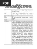 Format Standar Review Jurnal